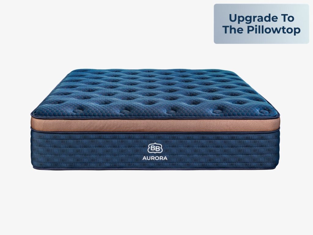 Aurora Luxe mattress with the optional cloud pillow top