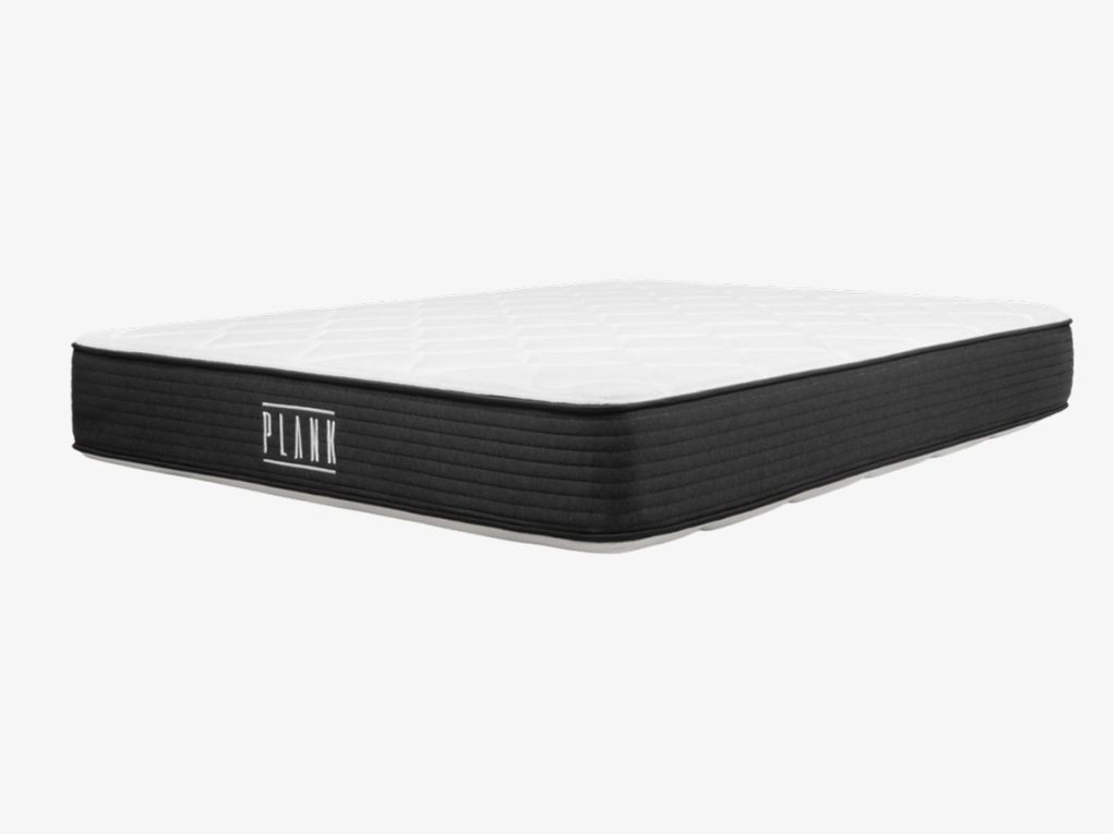 Plank Firm mattress seen at an angle