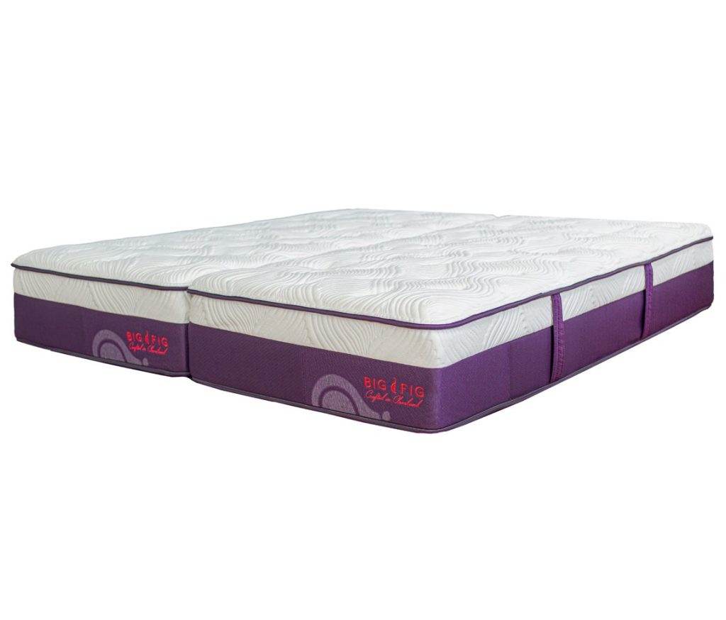 Big Fig Luxe Mattress in split king configuration