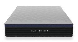 Helix Midnight Luxe hybrid mattress with a quilted pillow top