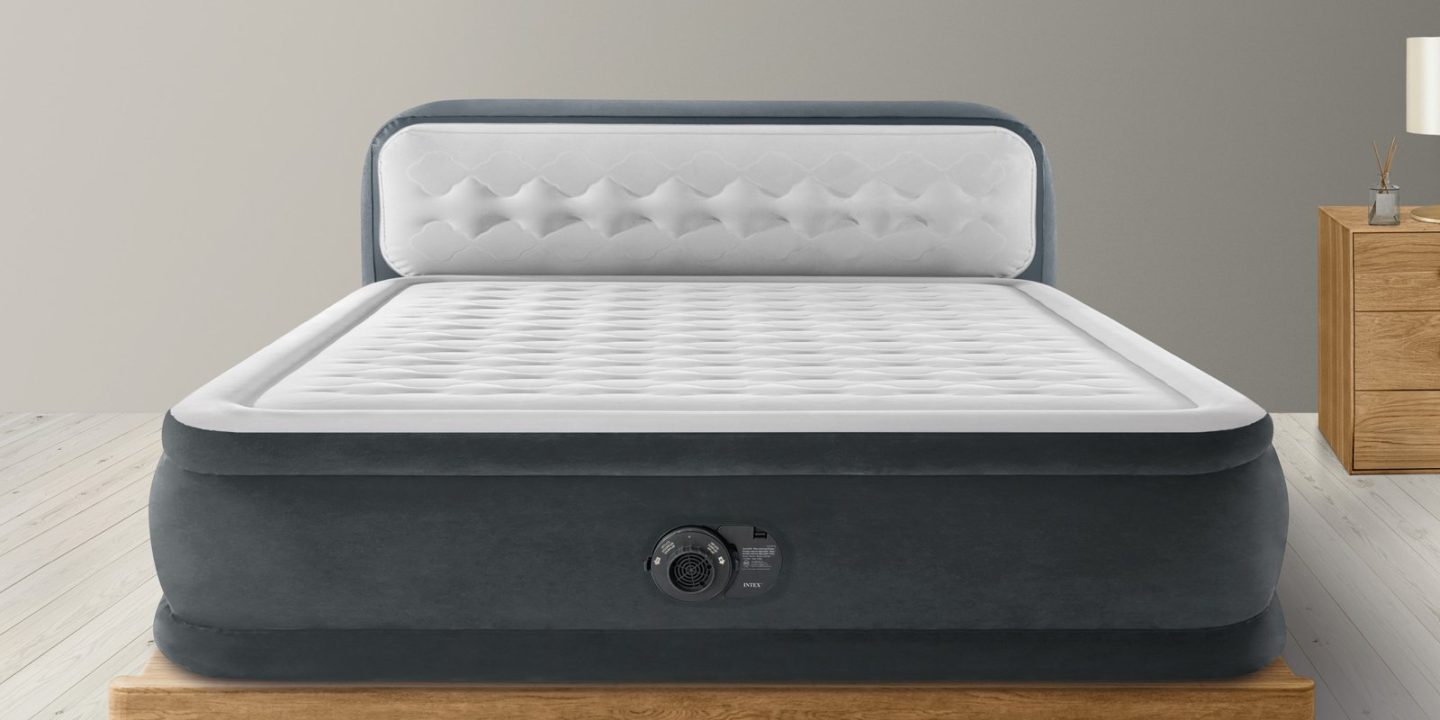 Intex Dura-Beam Deluxe Ultra Plush Headboard Air Mattress