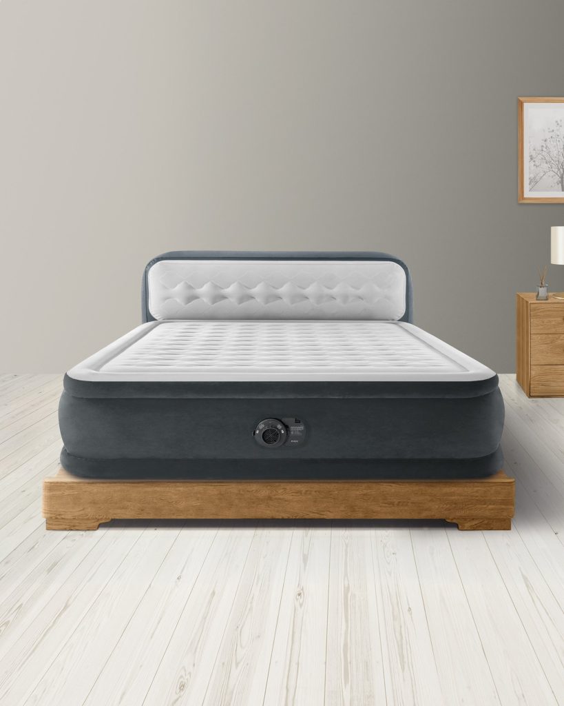 Intex Dura-Beam Deluxe Ultra Plush Headboard Air Mattress
