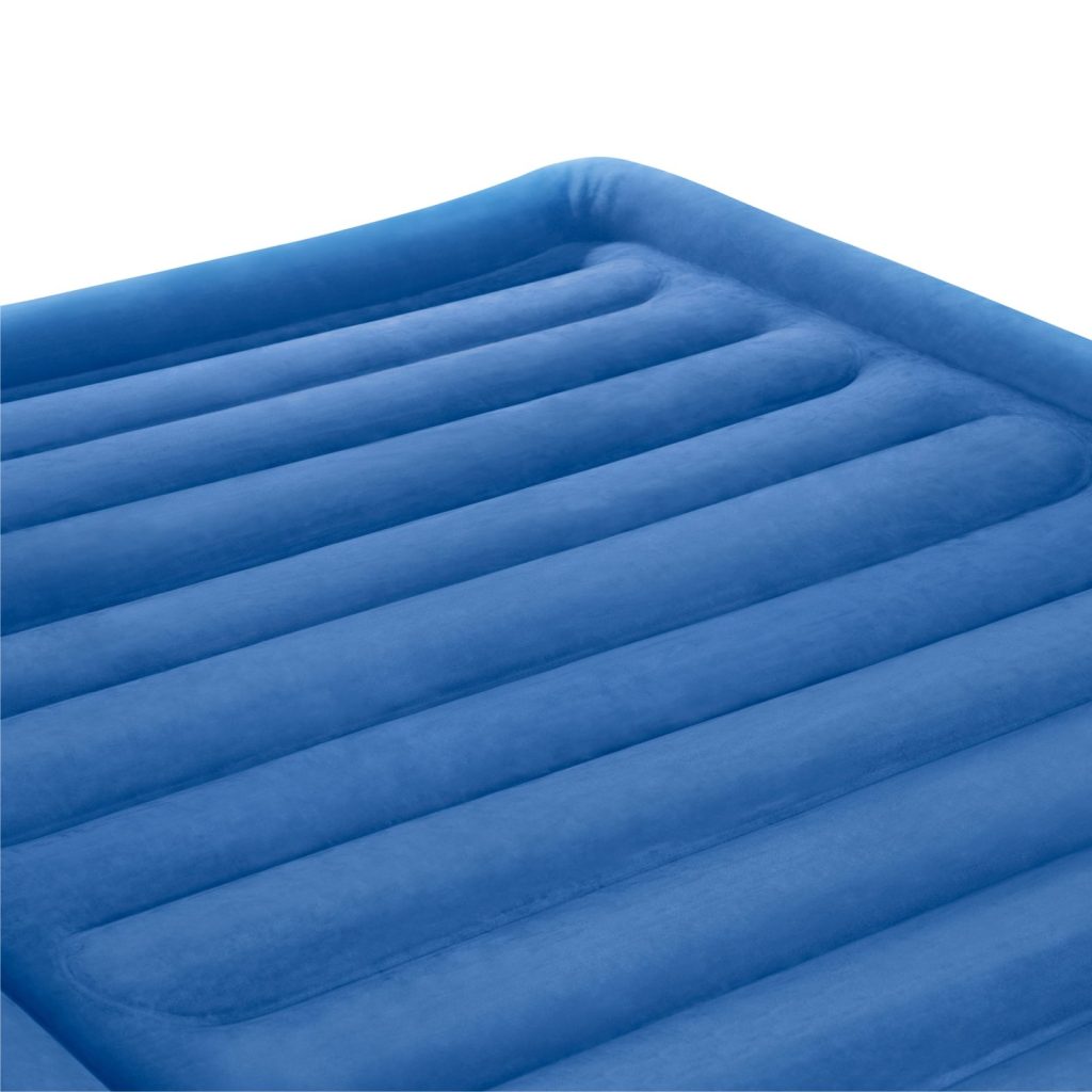 Close-up of the flocked top of the SoundAsleep CloudNine air mattress