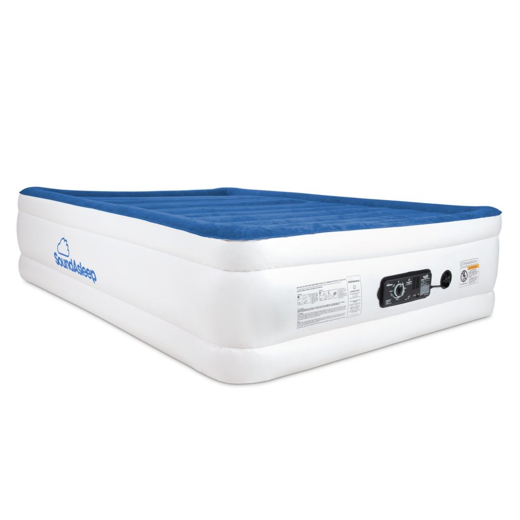 SoundAsleep CloudNine air mattress, side angle
